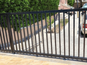 Aluminium Fencing Installation