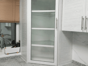 Aluminium Cabinet Installation Work
