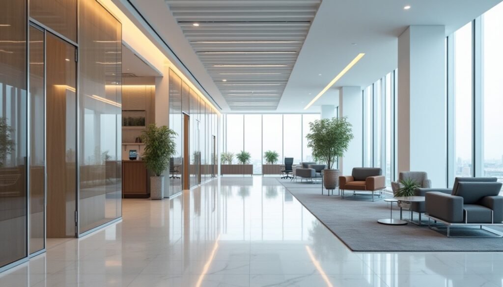 Modern Office Layouts in Abu Dhabi
