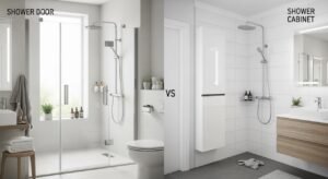 Shower Doors vs. Shower Cabinets